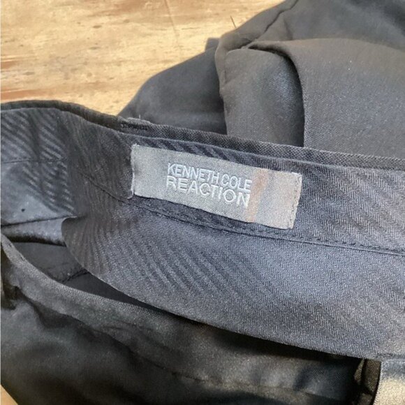 cowgirl argyle boho cozy grandpa dad 34/30 kenneth cole reaction Flat Front Pant - Picture 4 of 5